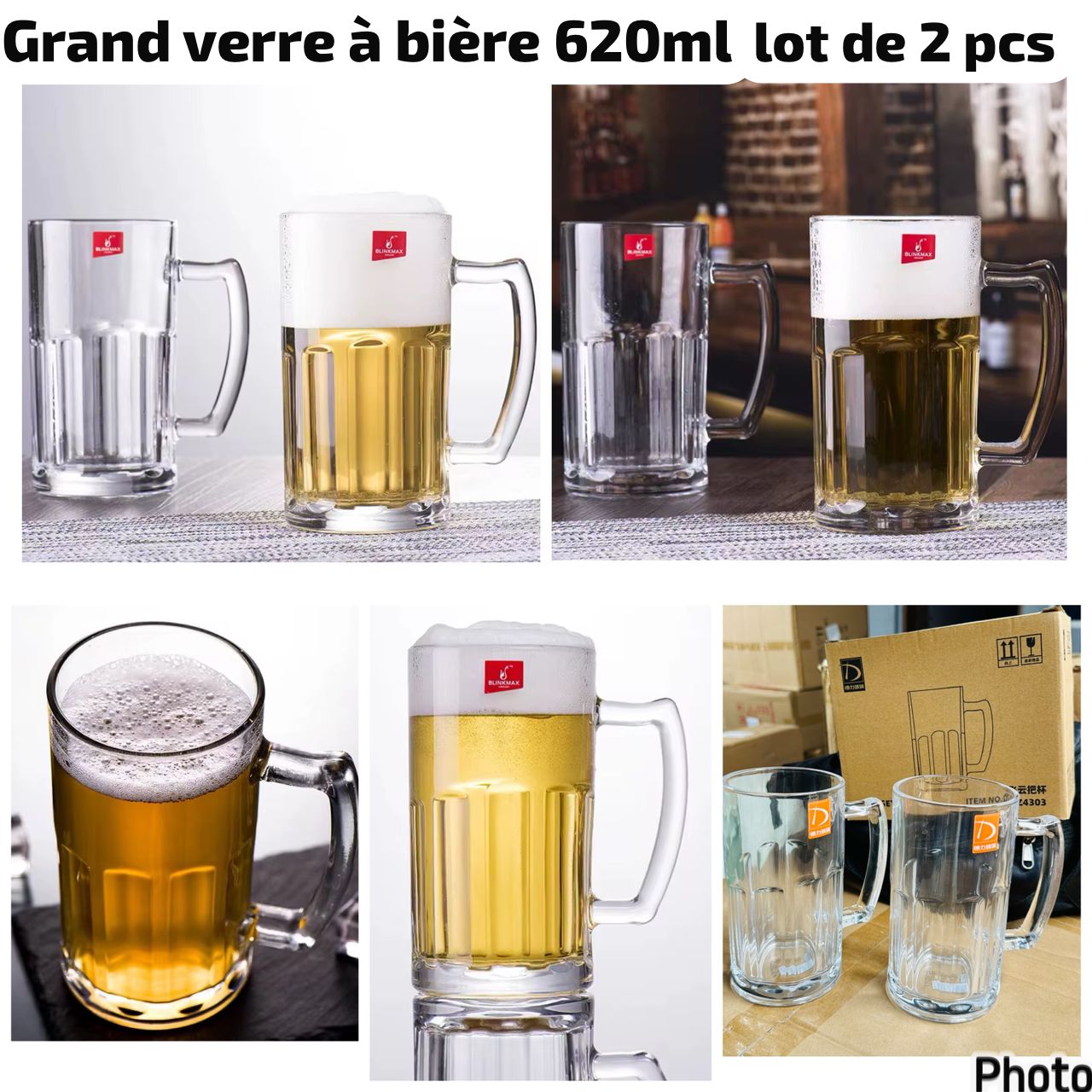 Grand verre à bière