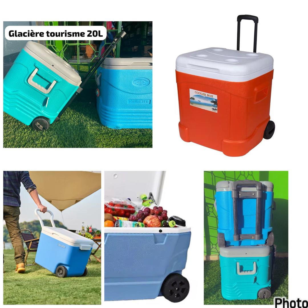 Glacière à roue de tourisme