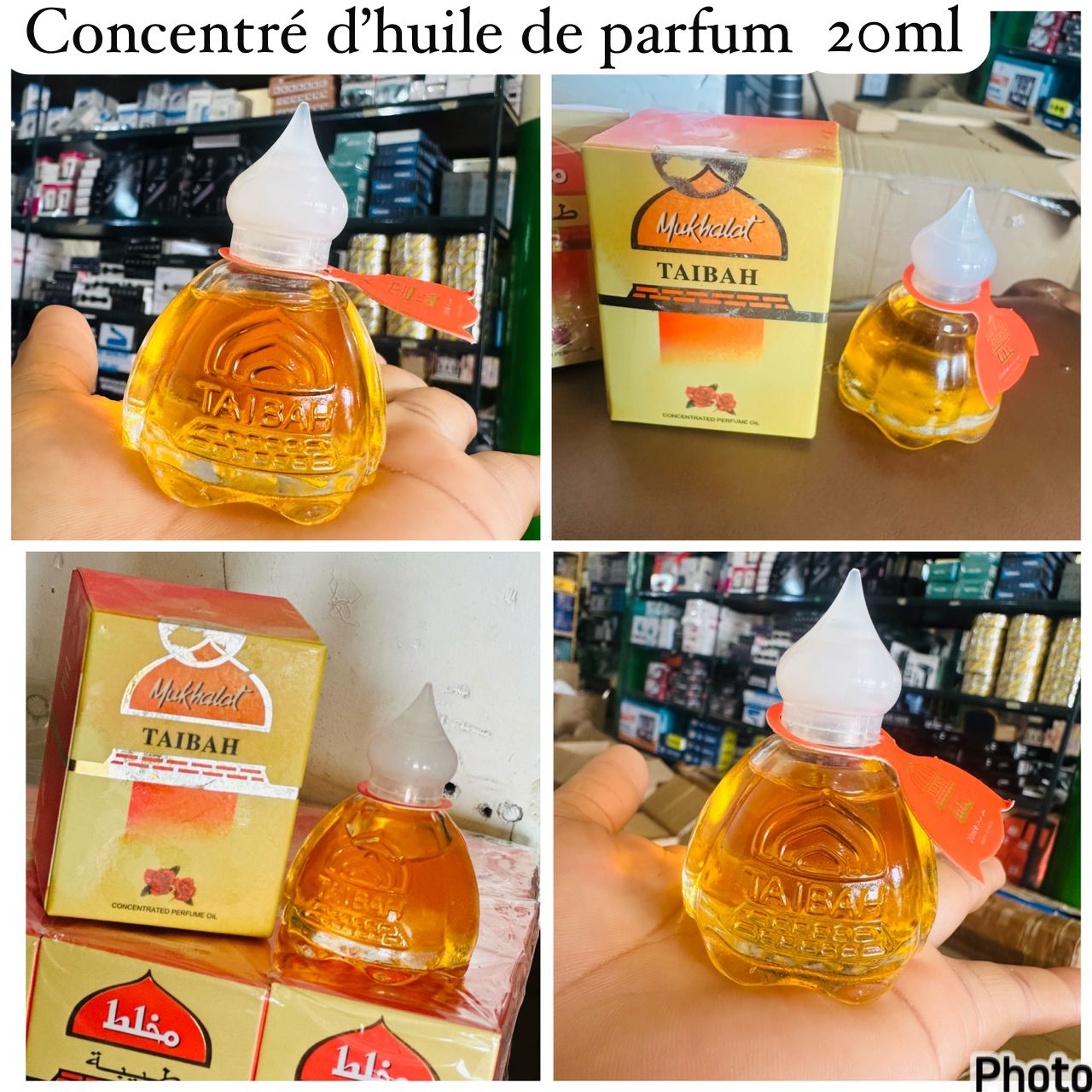 Concentretre d’huile de parfum de 20ml