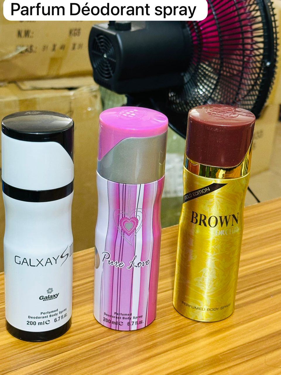 Parfum déodorant spray