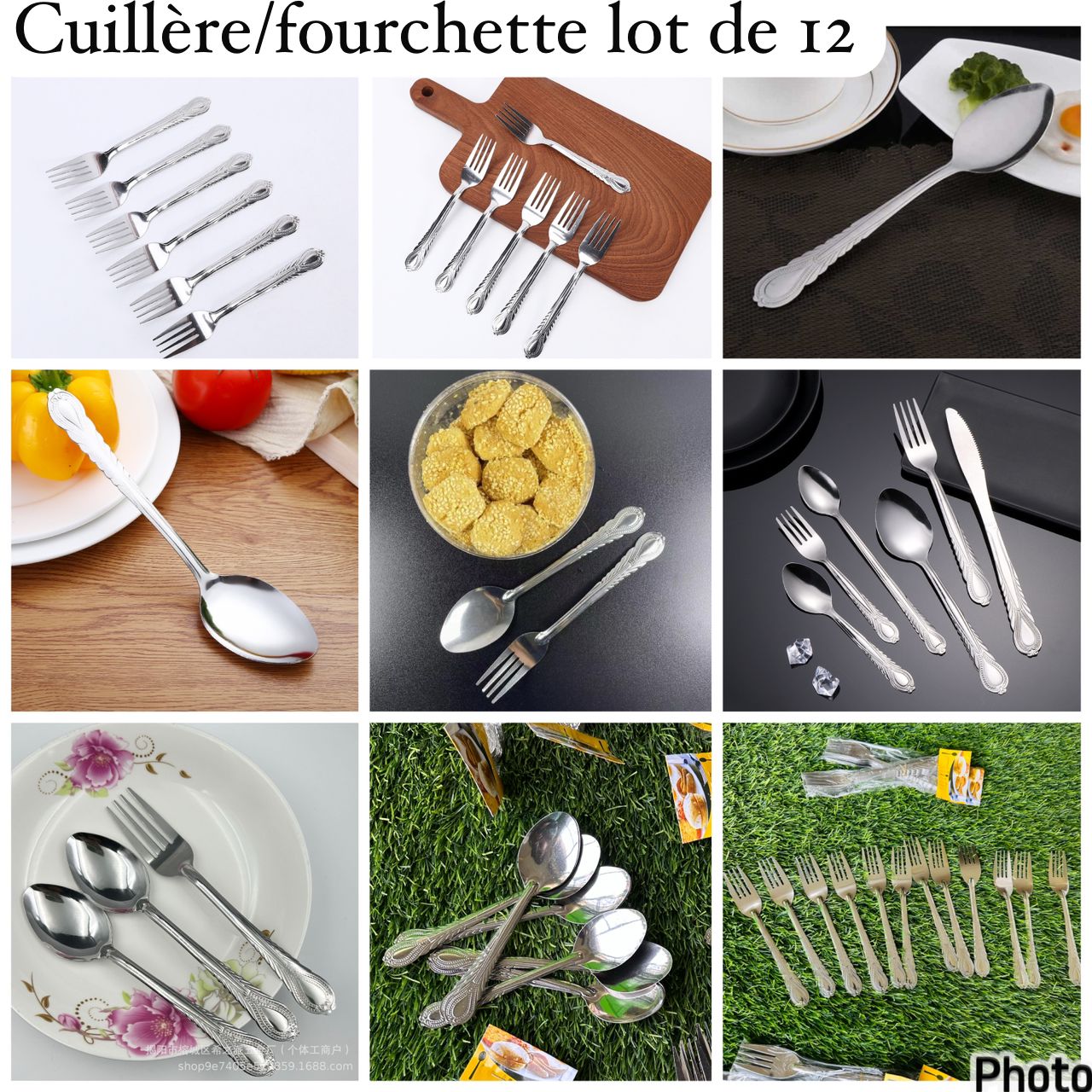 Cuillères/fourchette