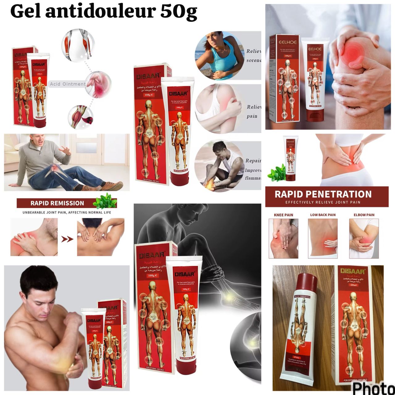 Gel anti douleur