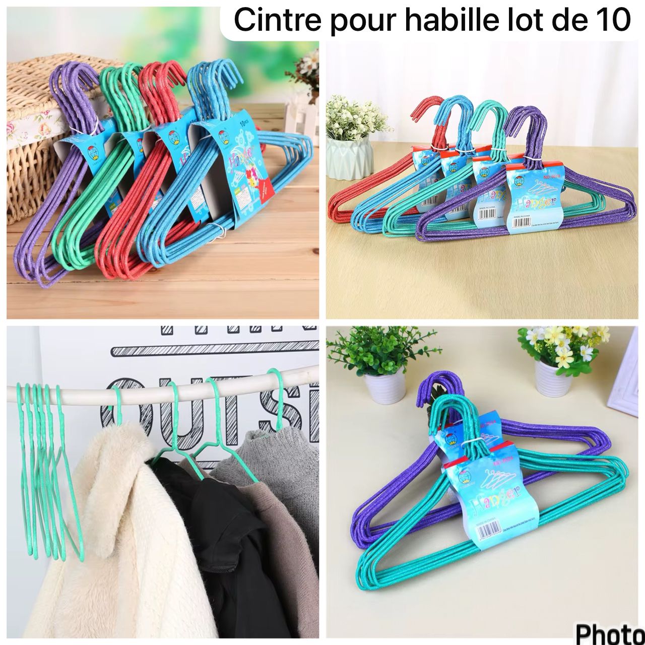 Cintre lot de 10pcs