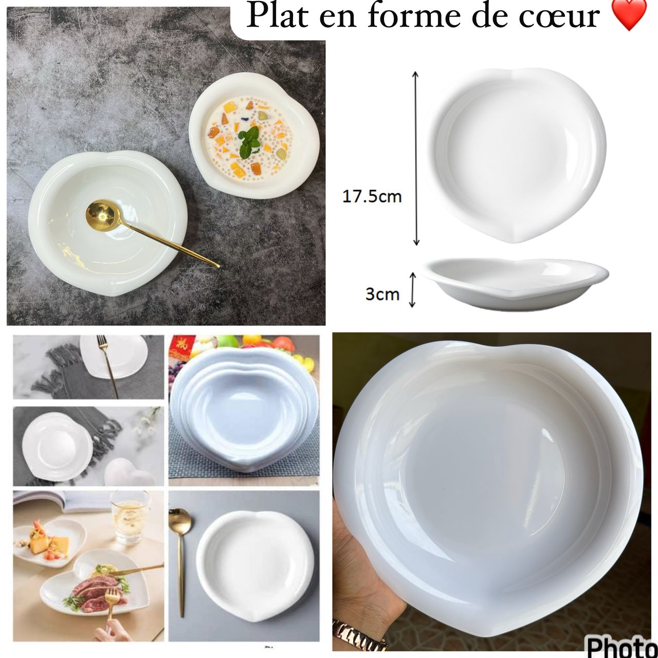 Plat e forme de coeur