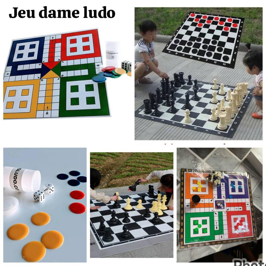 Jeu de dames et Ludo