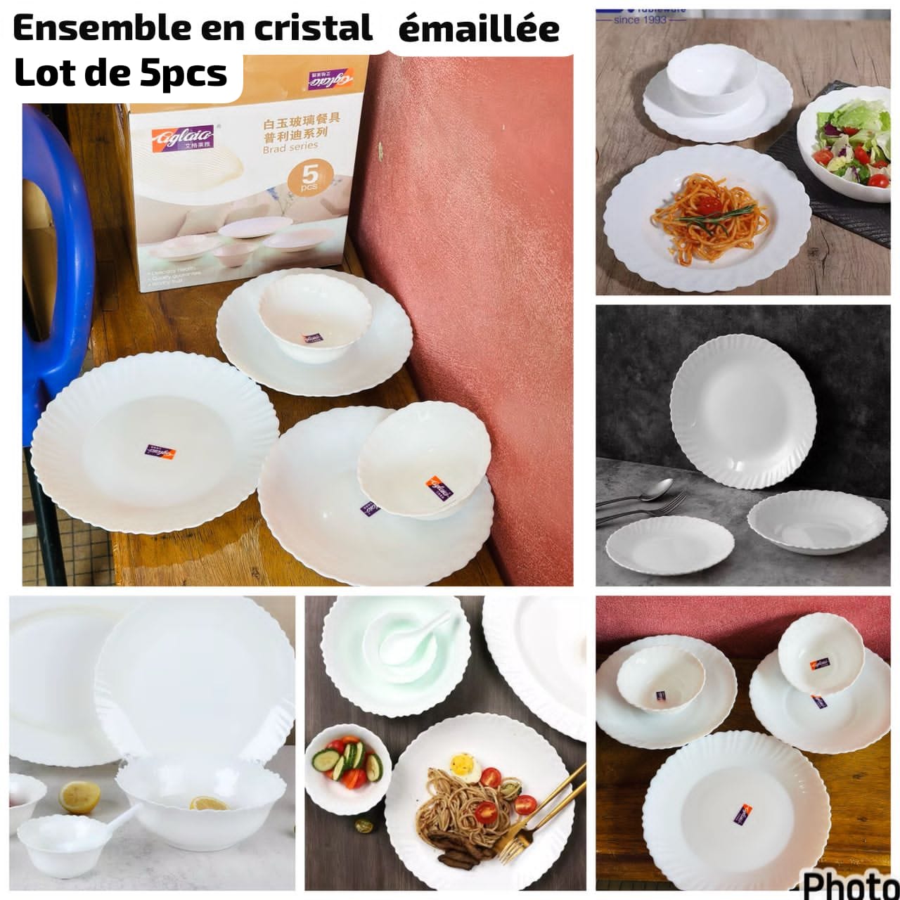 Plat cristal