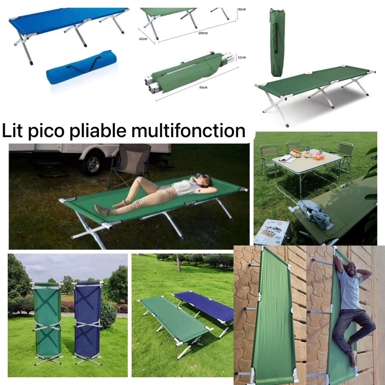 Lit Pico pliable