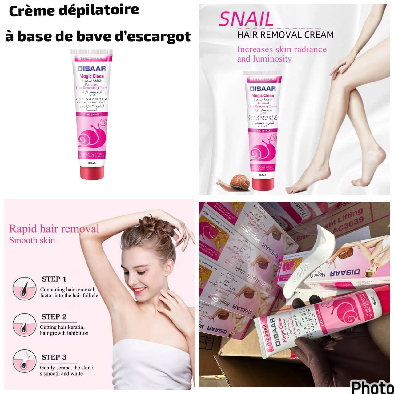 Crème dépilatoire Disaar