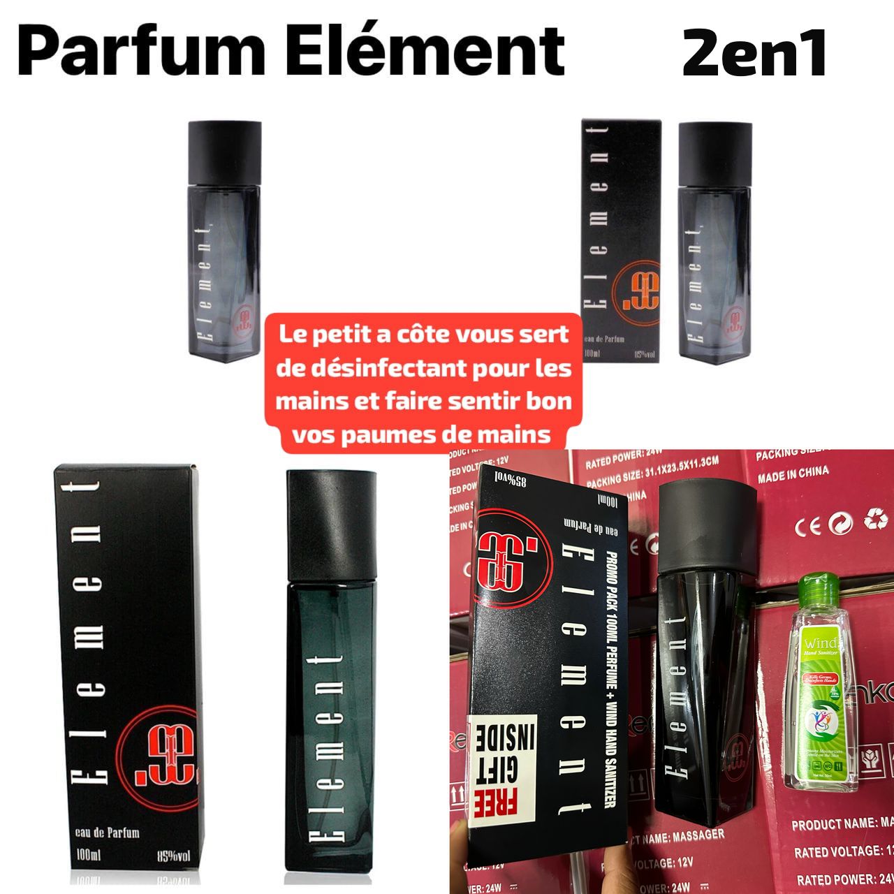 Parfum Element 100ml 2en1