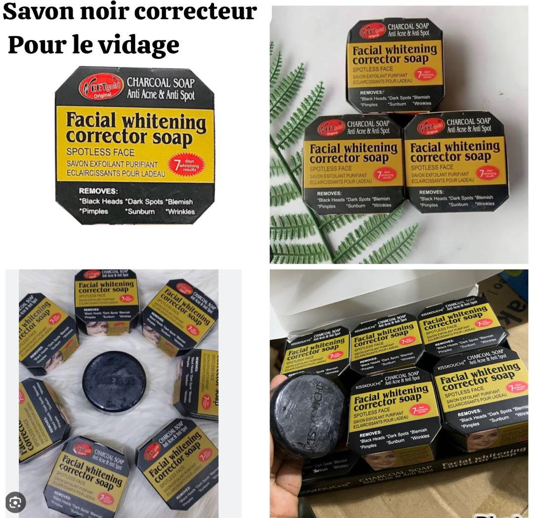 Savon noir en charbon de bambou