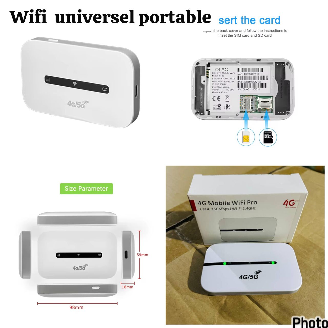 Wifi  universel portable