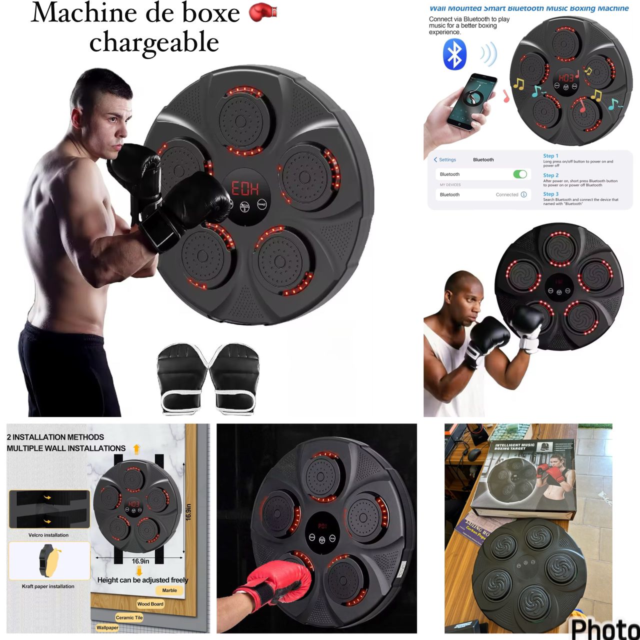 Machine d’apprentissage de boxe