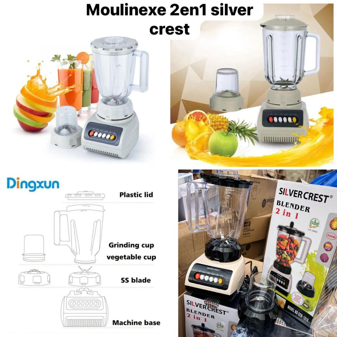 Moulinex 2en1 silver crest