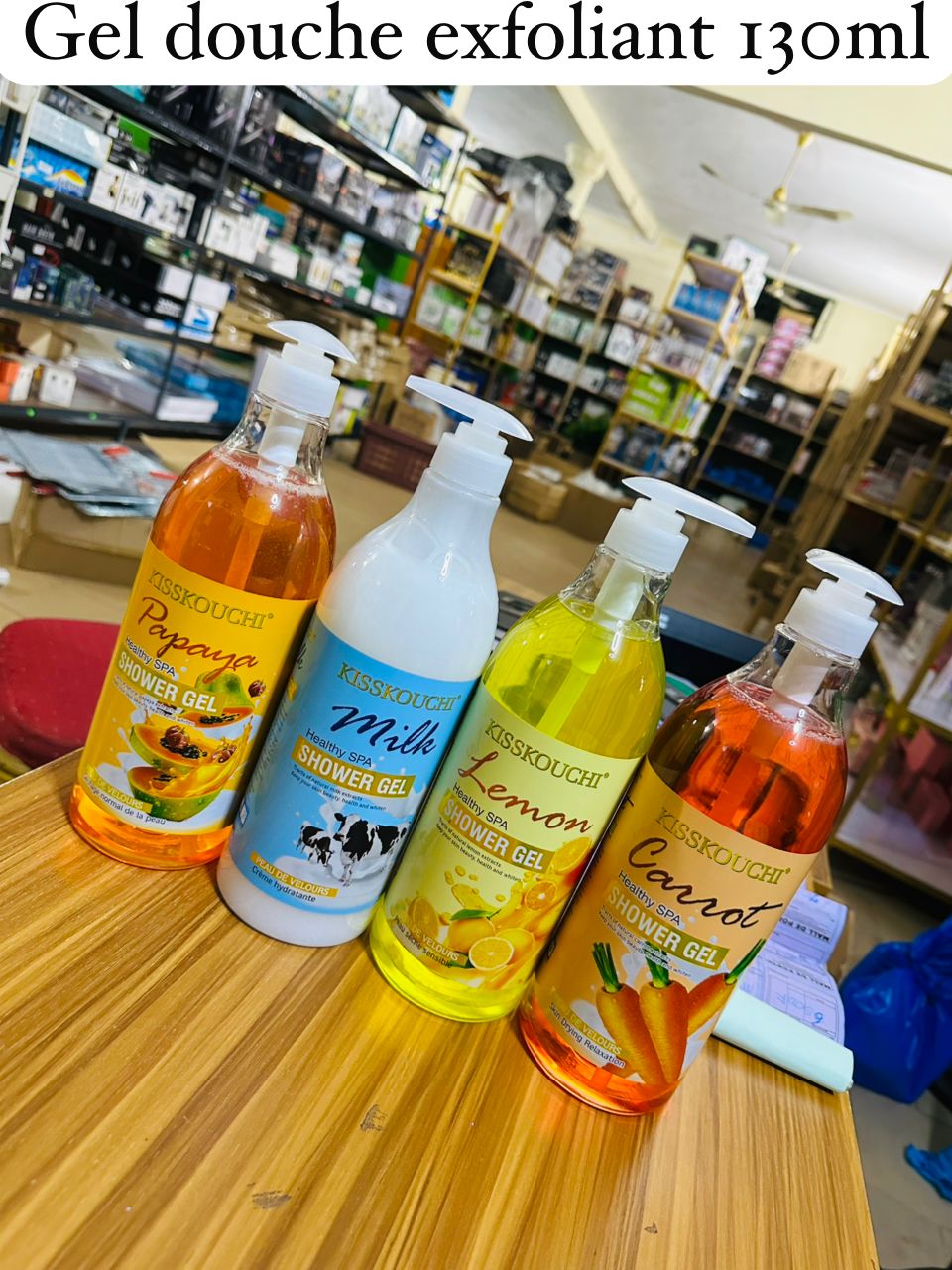Gel douche exfoliant 130ml