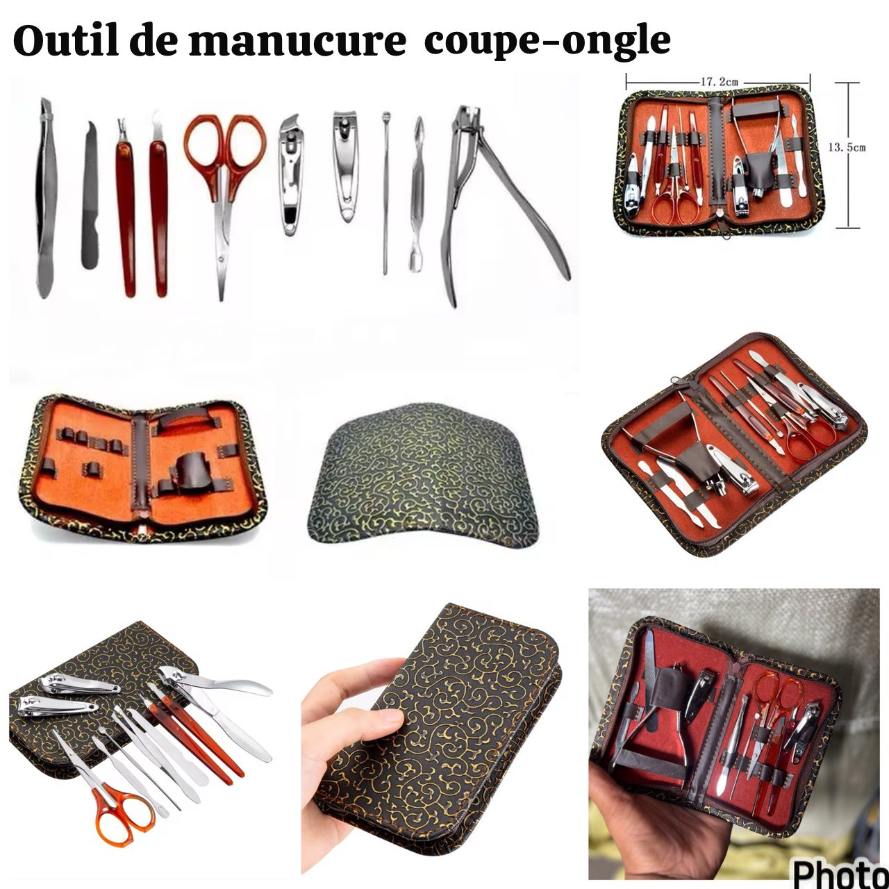 Outil de pedicure manucure coupe-ongles
