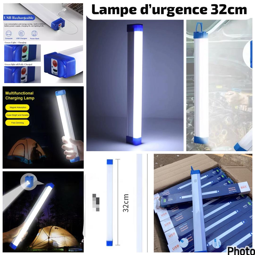 Lampe d'urgence de 32cm