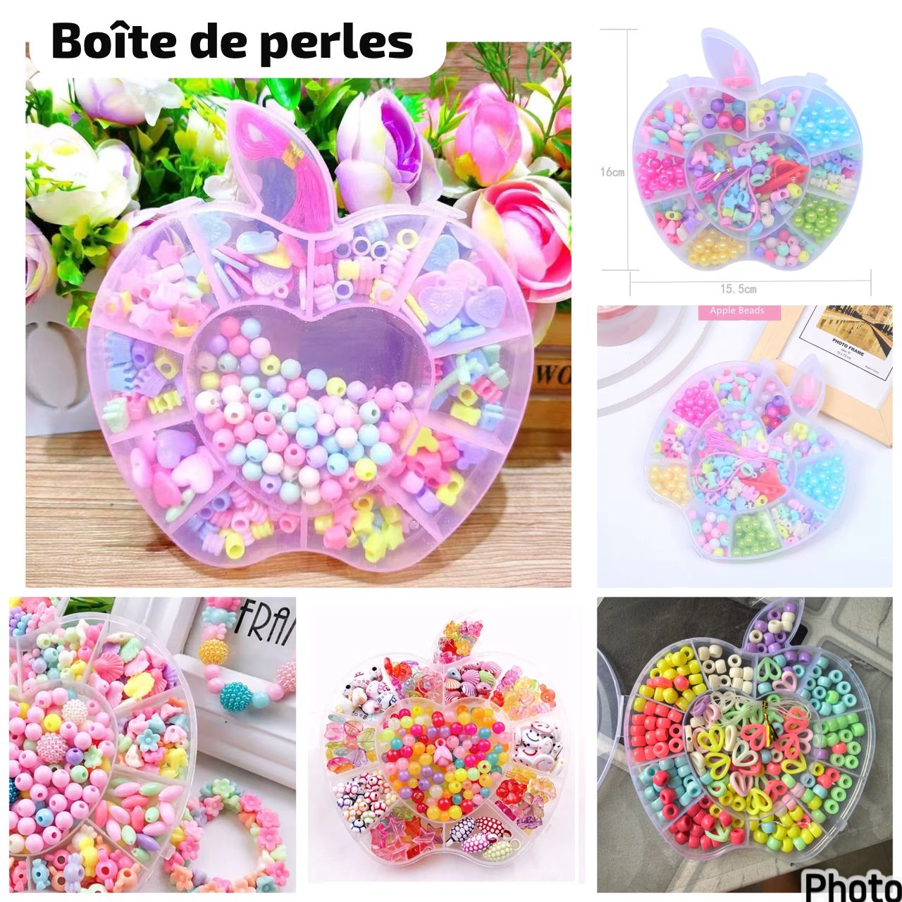 Boite à lot de perles