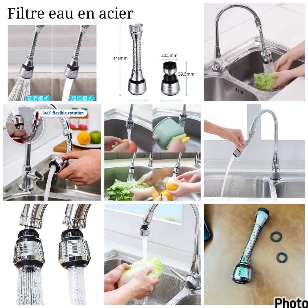Filtre d'eau en acier