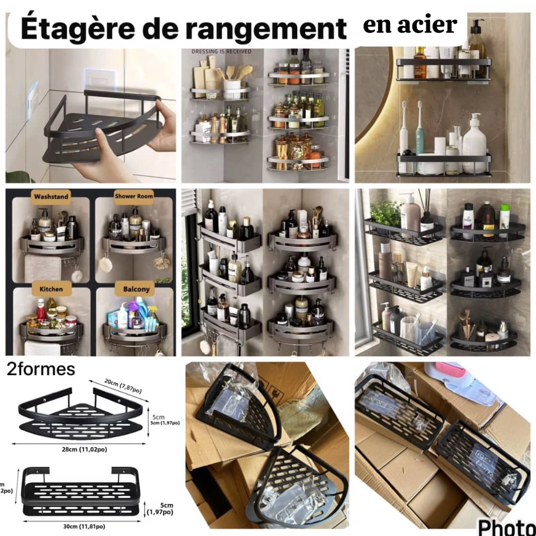 Étagère de rangement en acier