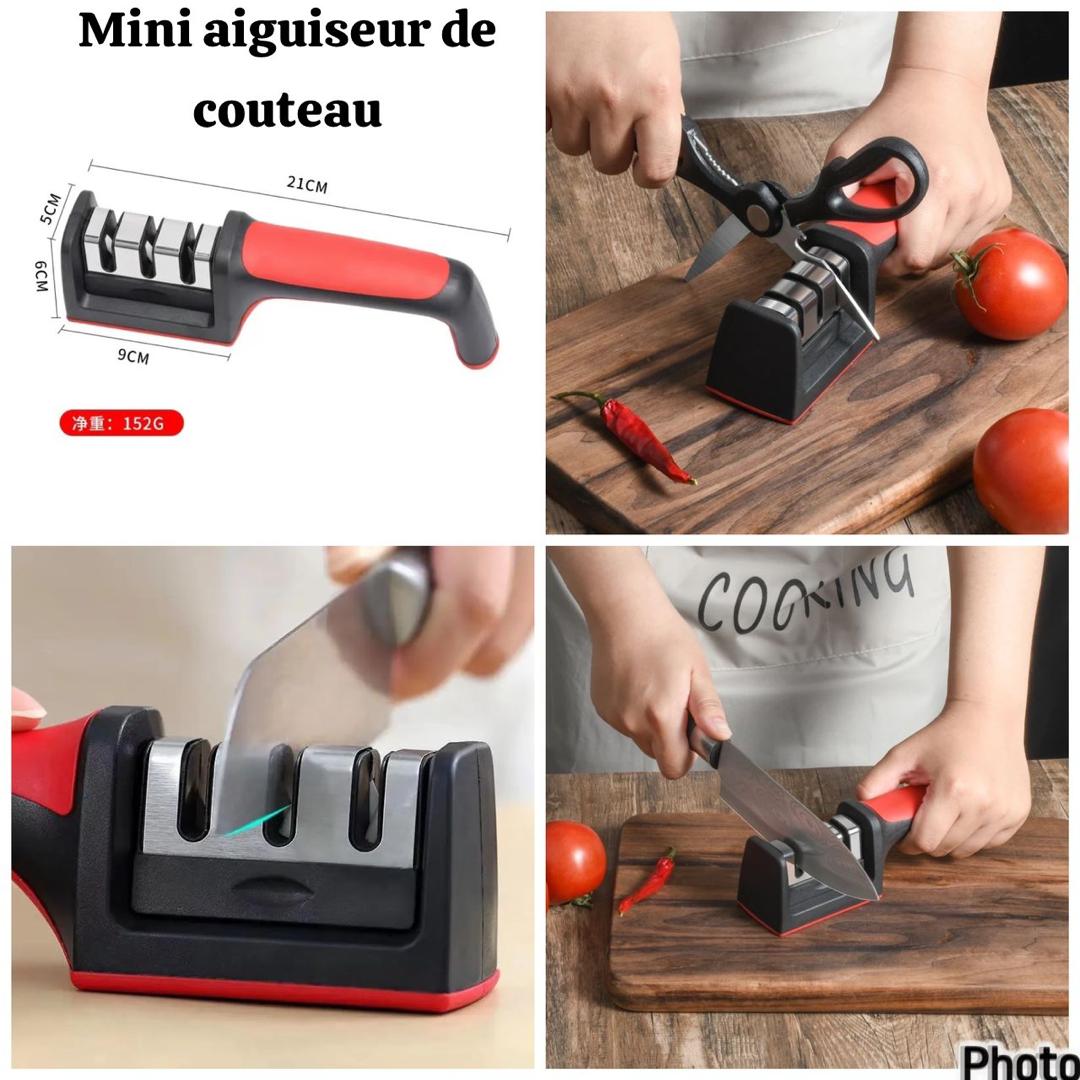 Mini aiguiseur de couteaux