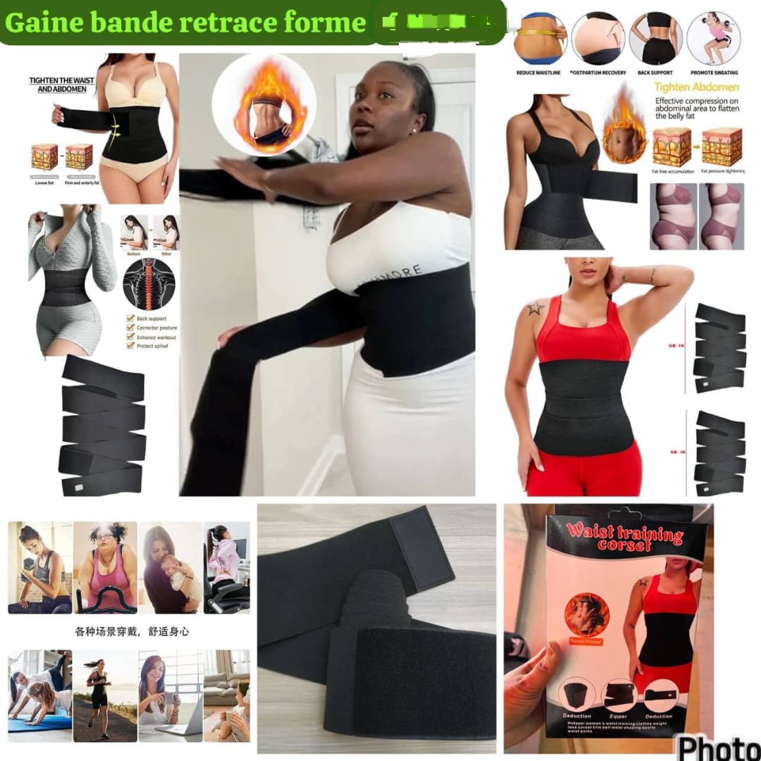 Gaine bande retrace forme 7 mètres