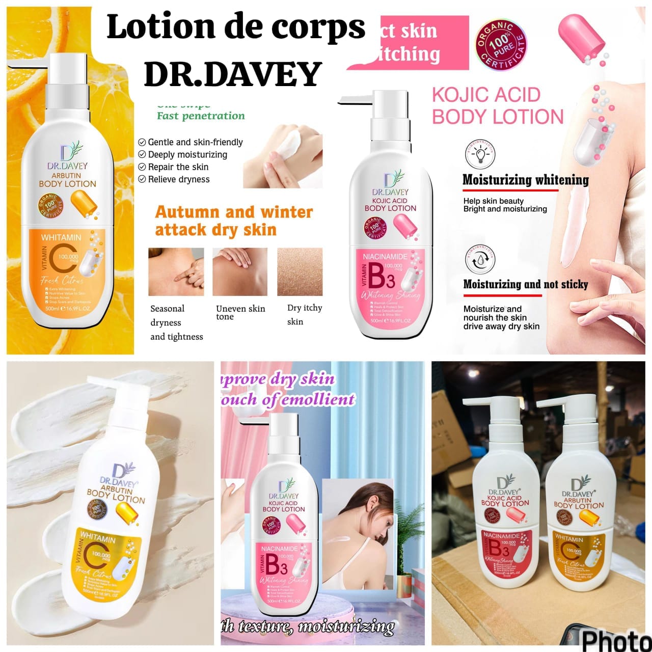 Lotion de corps DR.DR.DAVEY