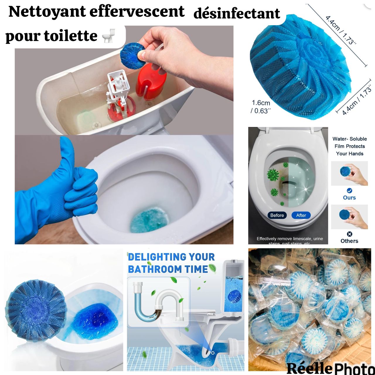 Nettoyant effervescent