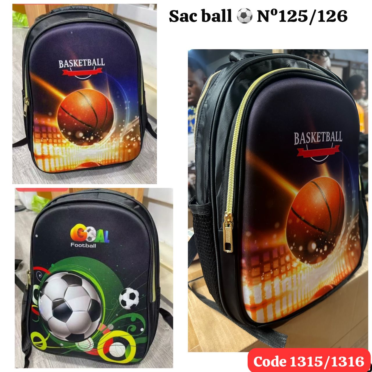 Sac balle CI/CP