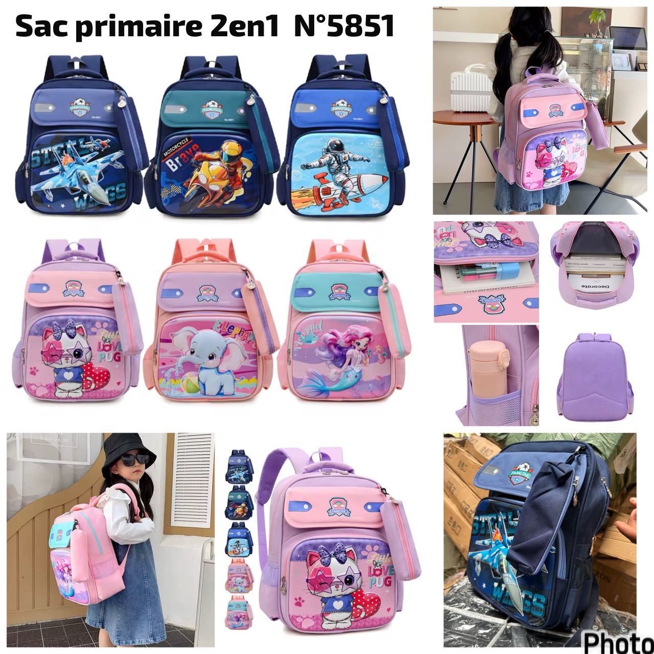 Sac primaire 2en1