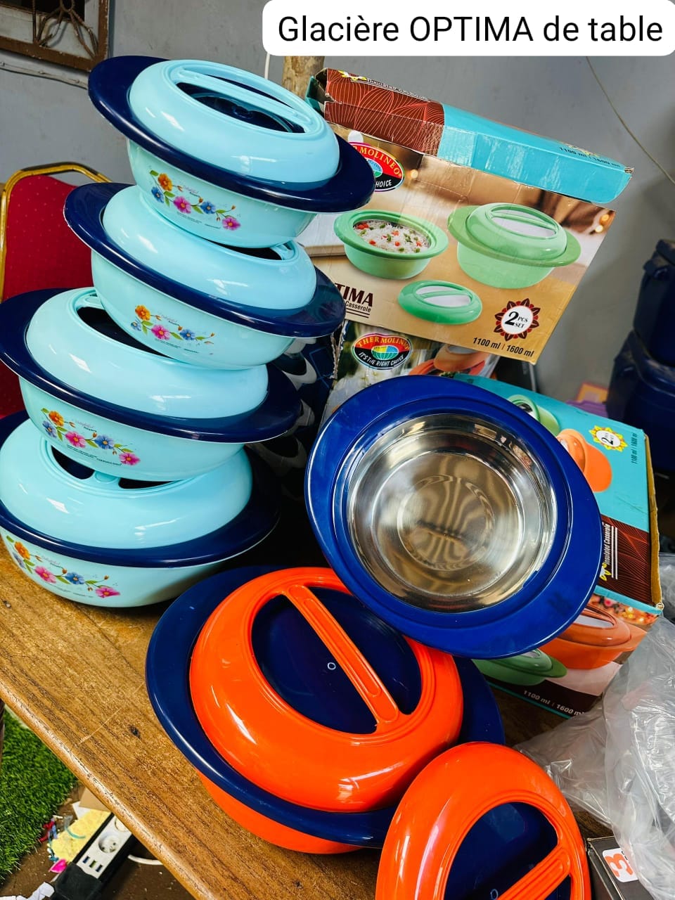 Glacière optima de table 4pcs