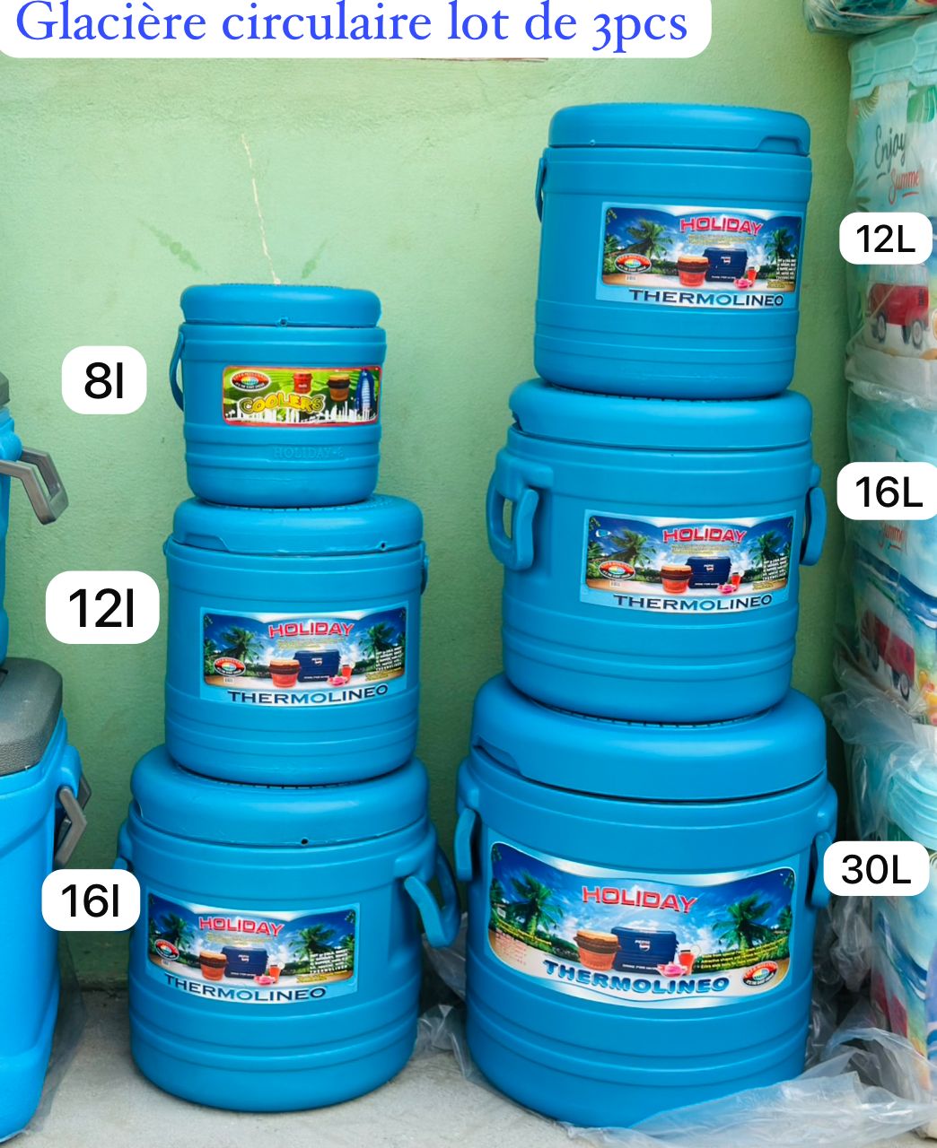 Glacière ploplo circulaire