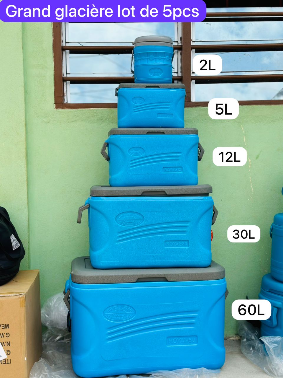 Glacière lot de 6 pcs