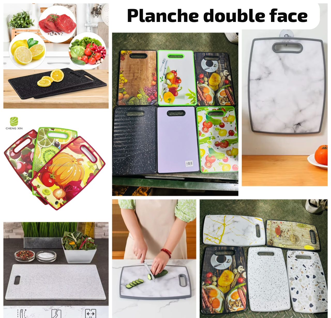 Planche double face de luxe