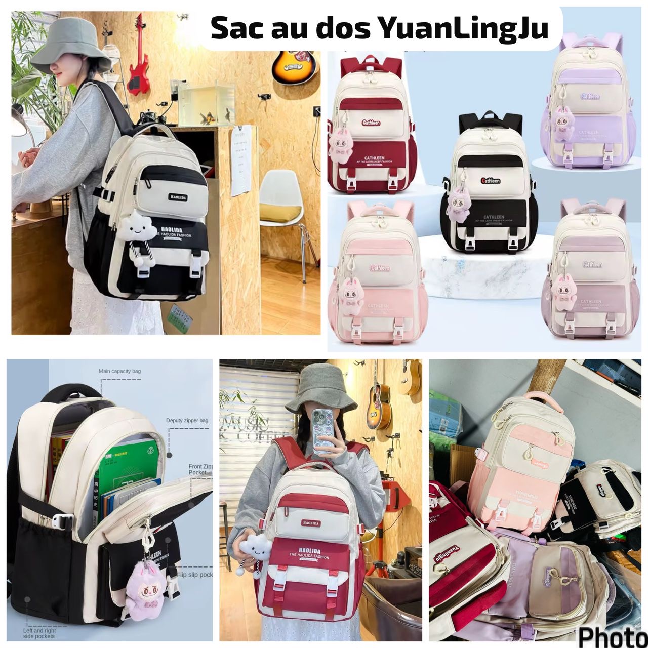 Sac au dos  yuanlingju