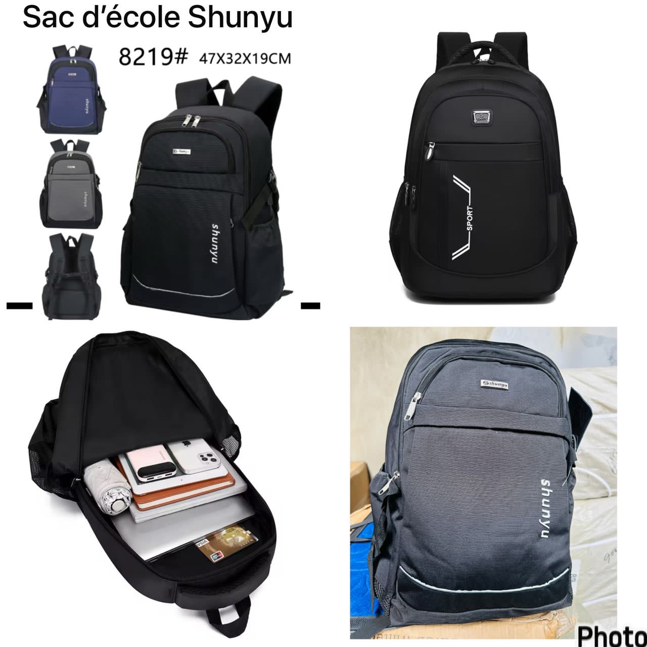 Sac d'école shunyu