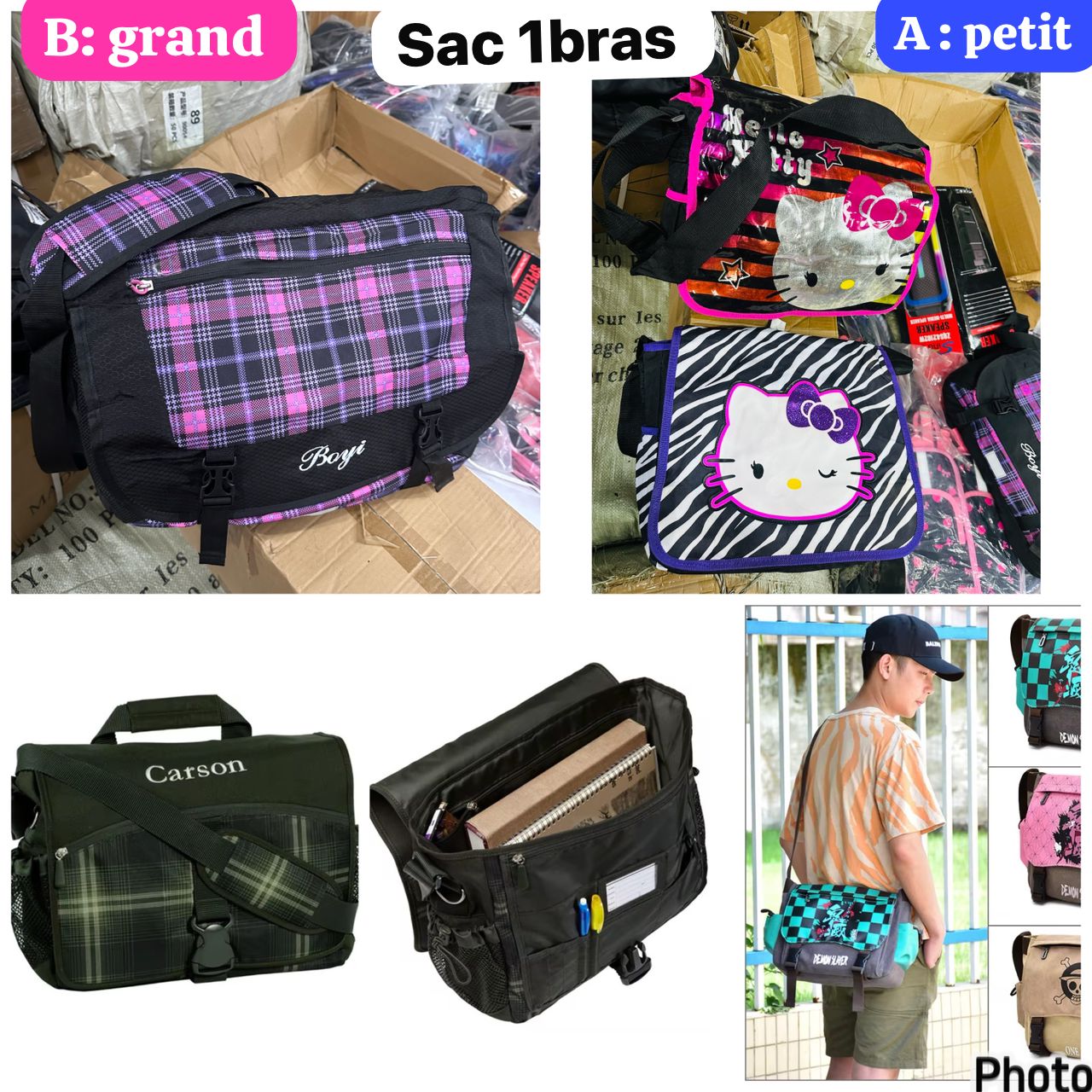 Sac B 2 bras
