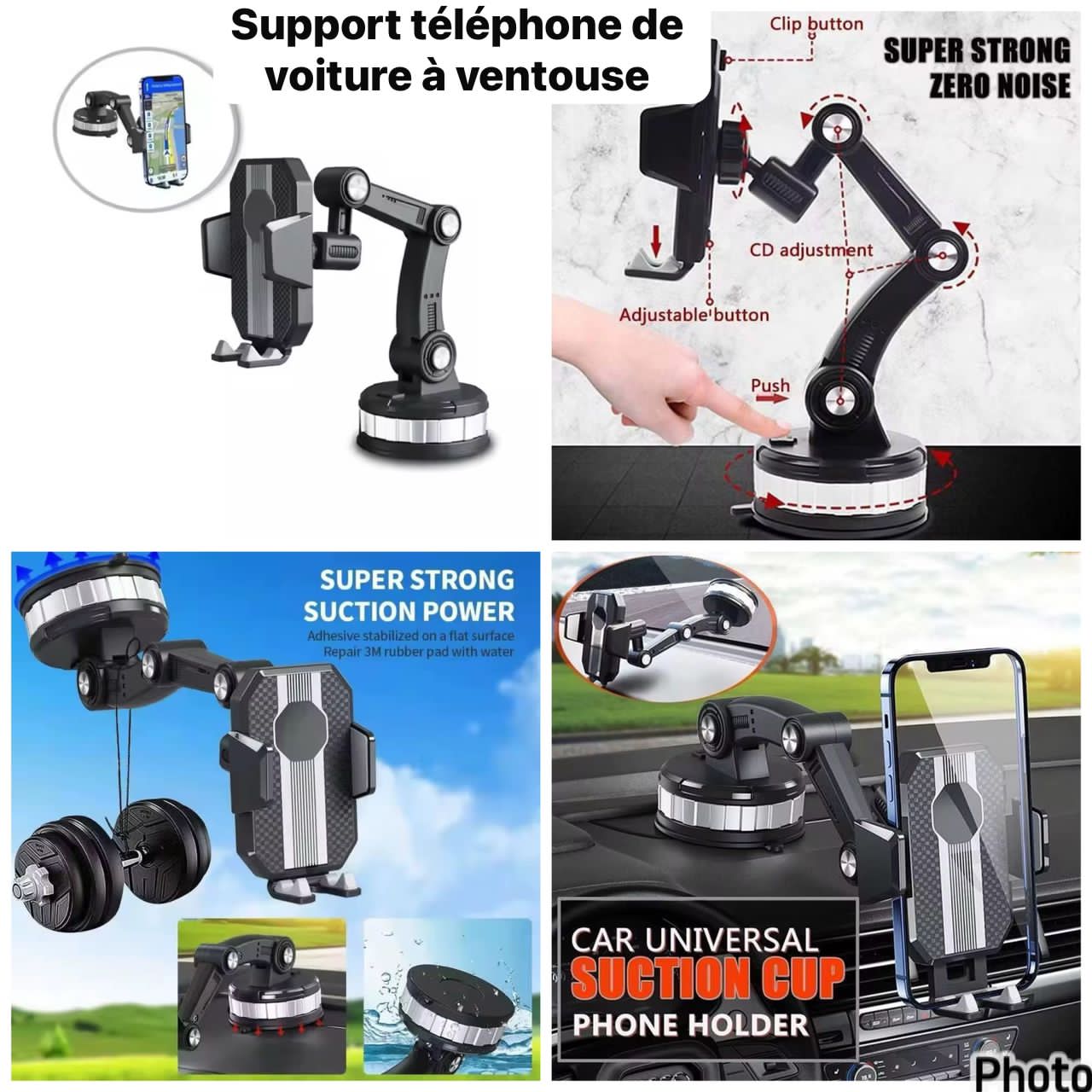 Support téléphone de voiture