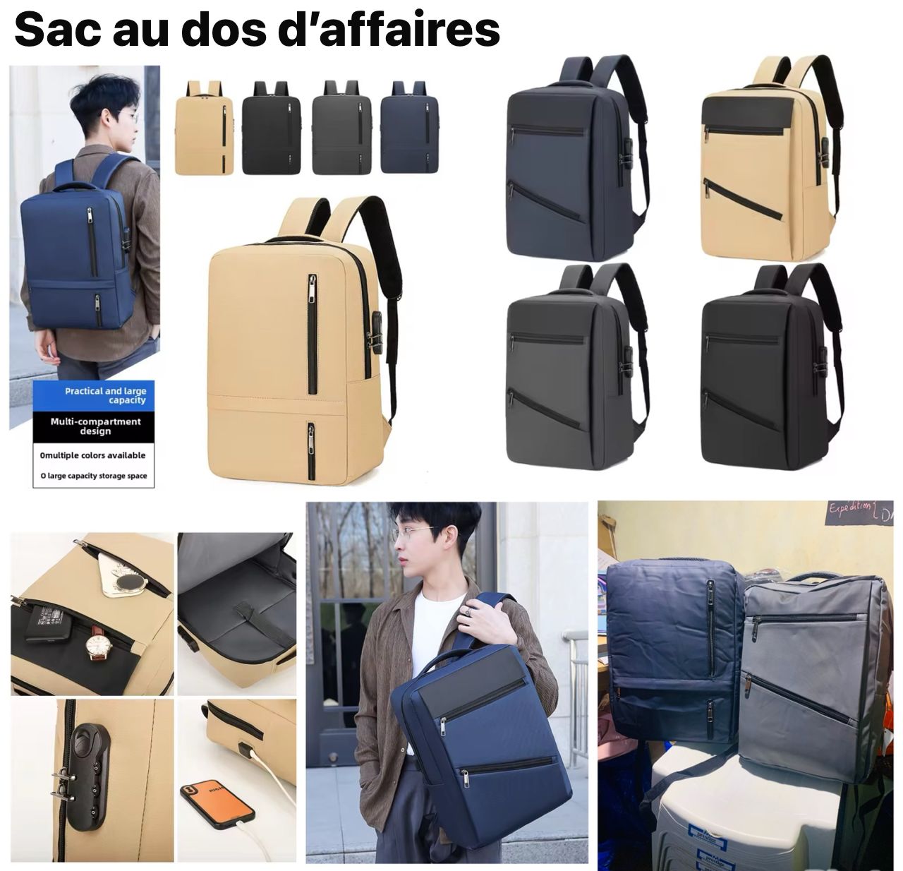 Sac d'affaires très serviable