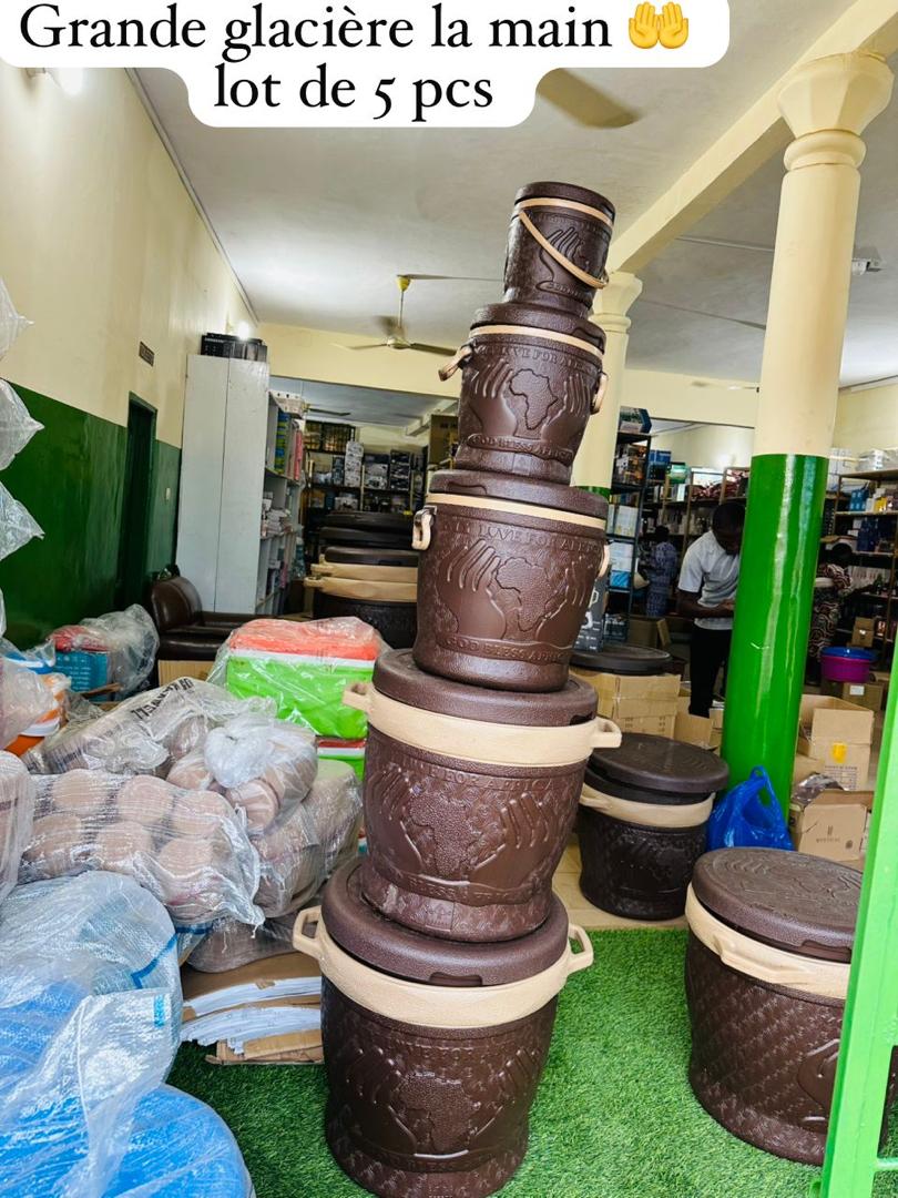 Grande glacière la main lot de 6pcs de 80,55,25,12 et 4L