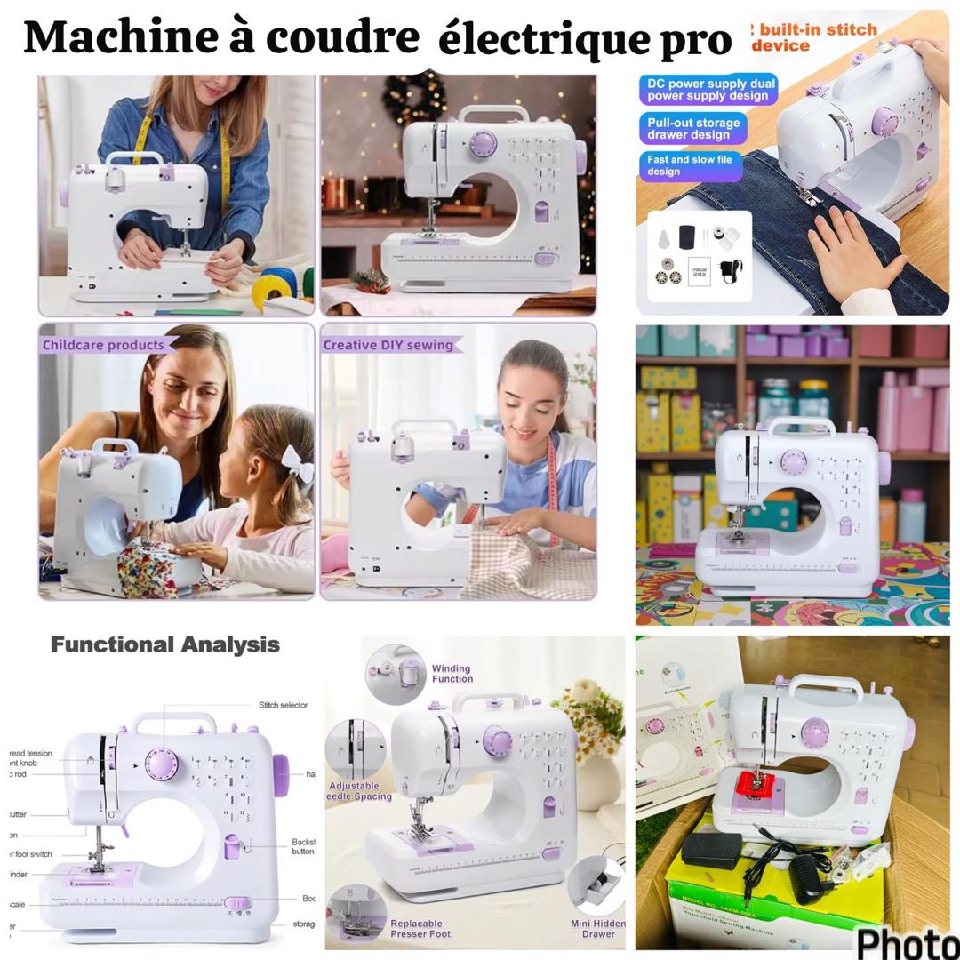 Machine à coudre électrique pro