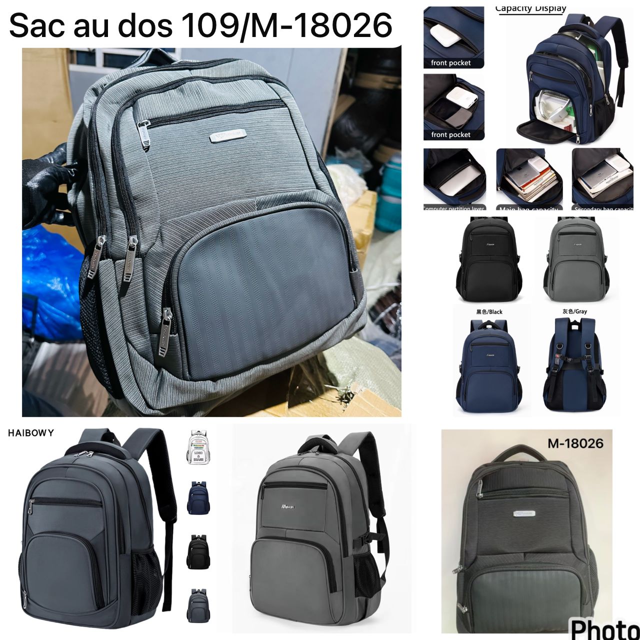 Sac au dos n109/M18026