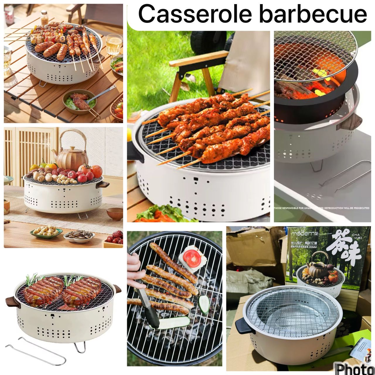 Casserole barbecue
