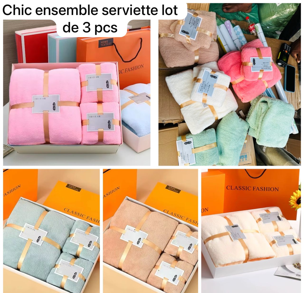 Ensemble serviette