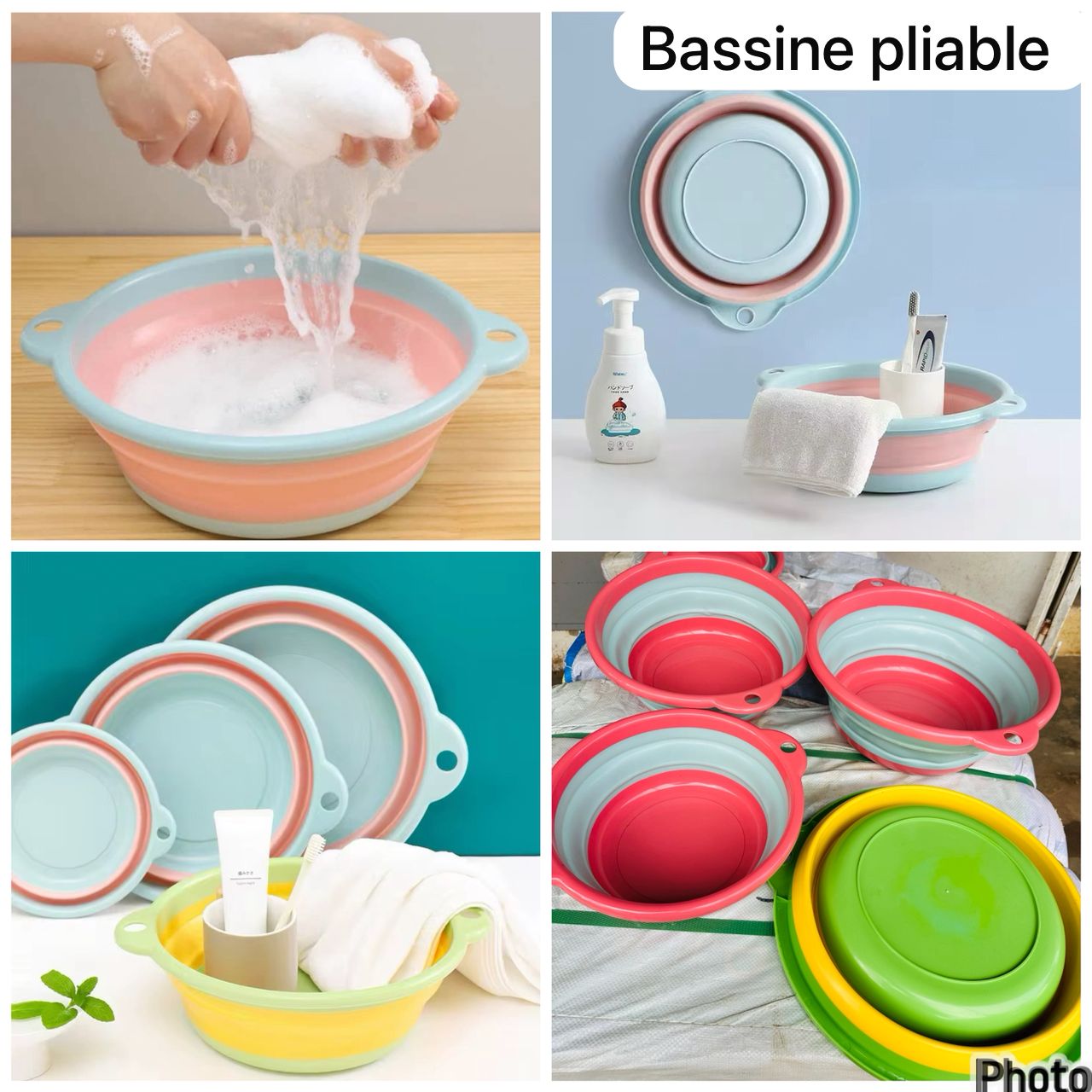 Petit bassine pliable