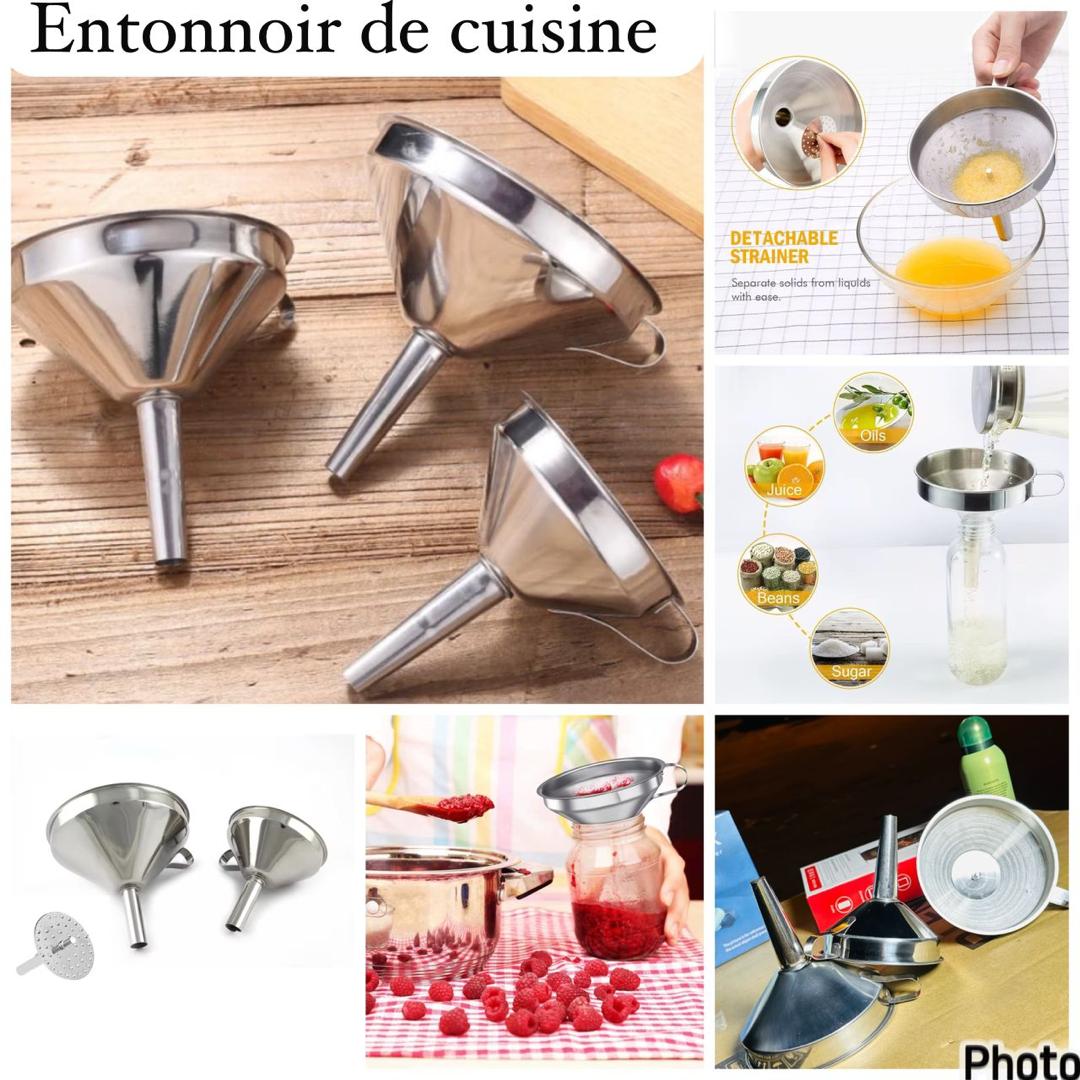 Entonnoir de cuisine