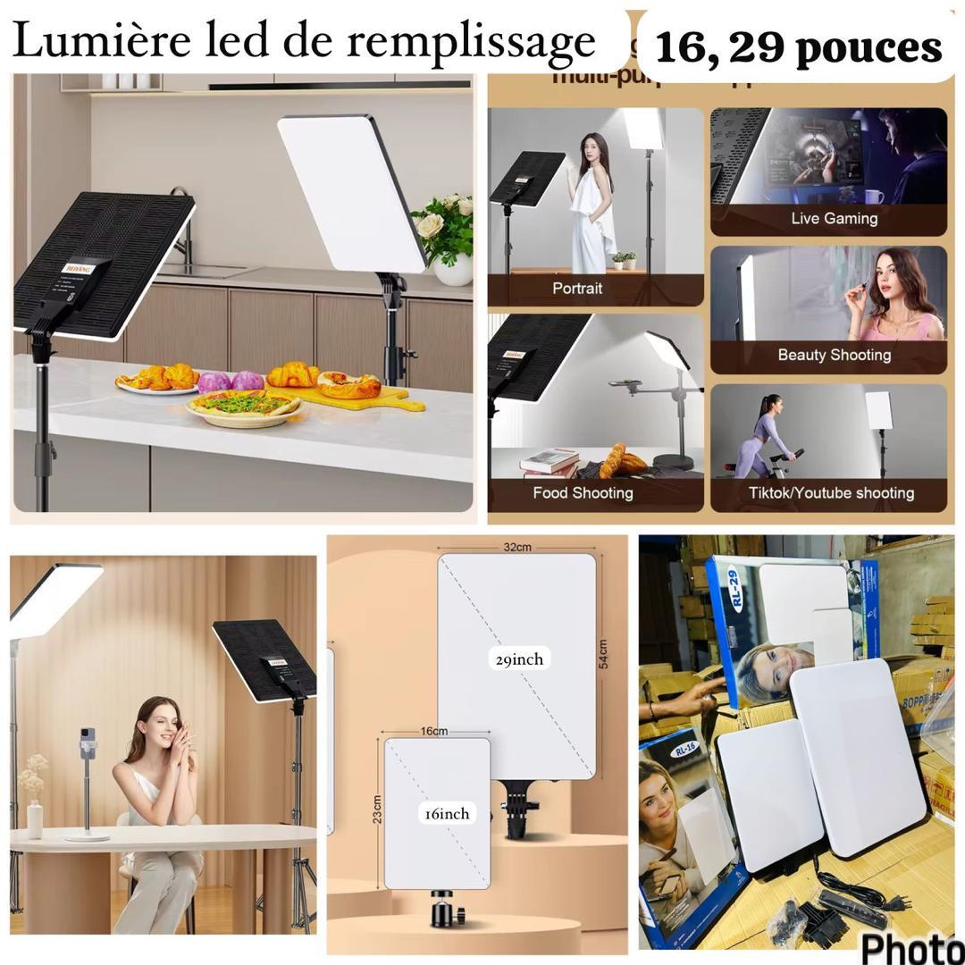 Lumière de remplissage 16 pousse avec trépied