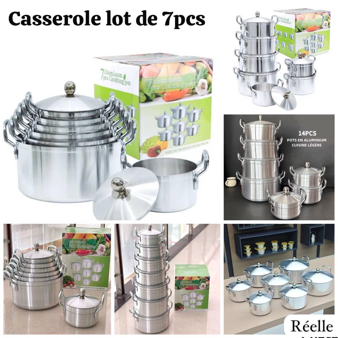 Casserole lot de 7
