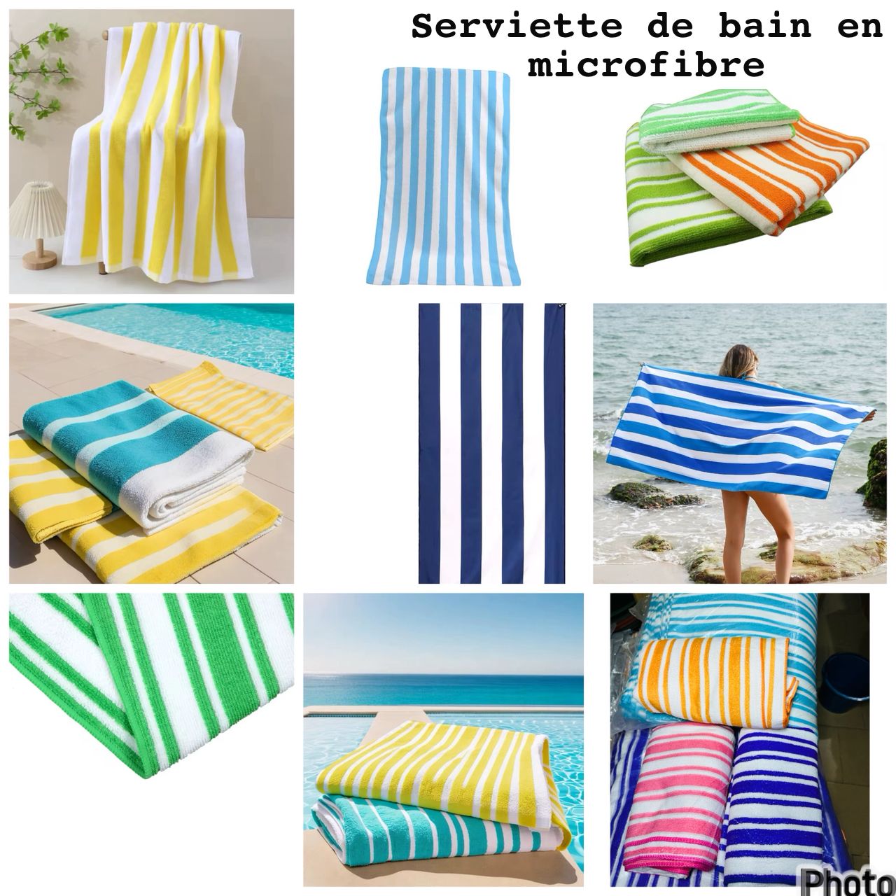 Serviette de bain grande taille