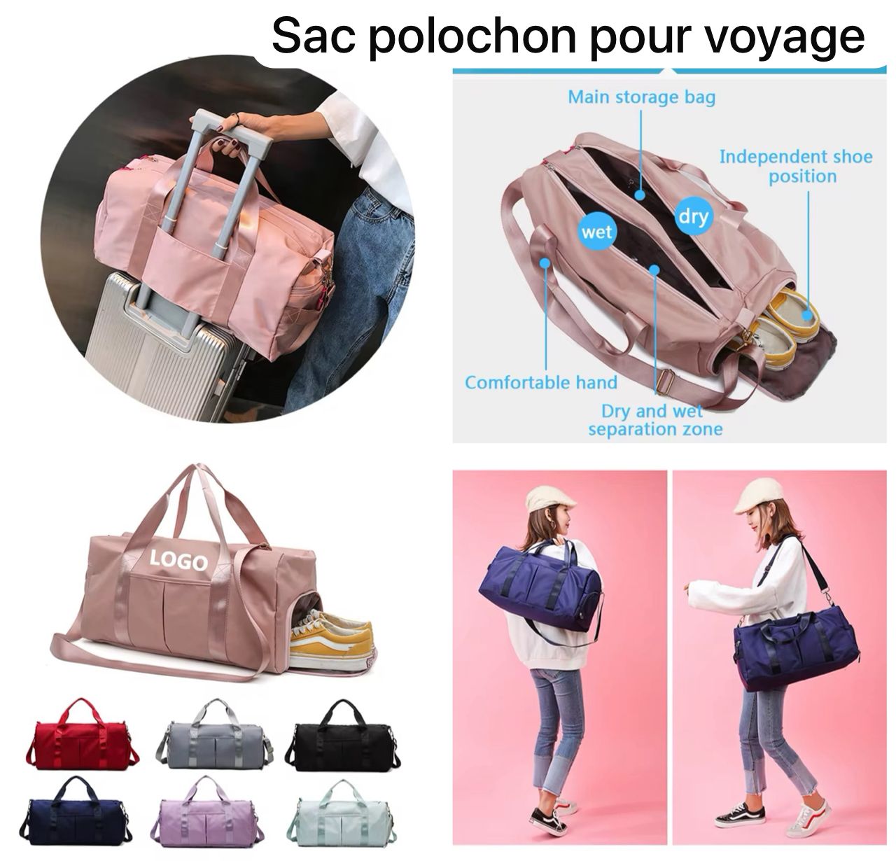 Sac polochon imperméable