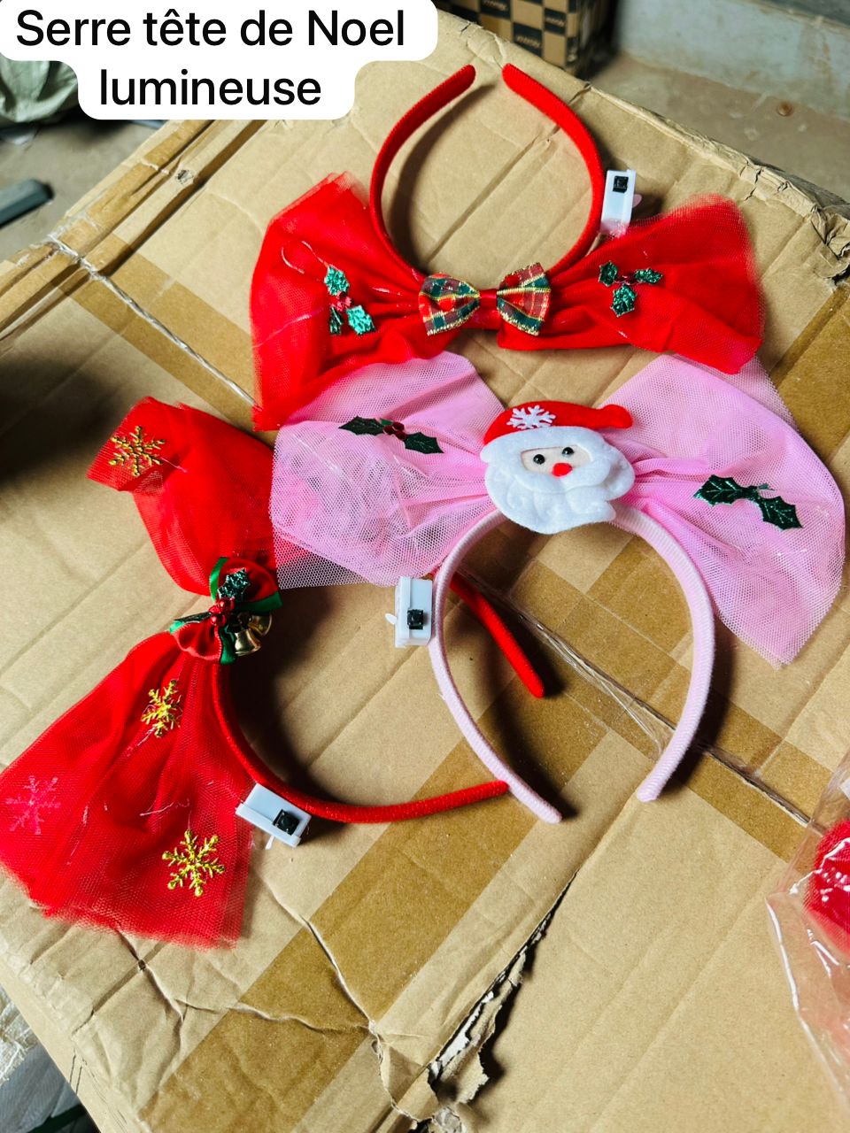 Serre tête de noël